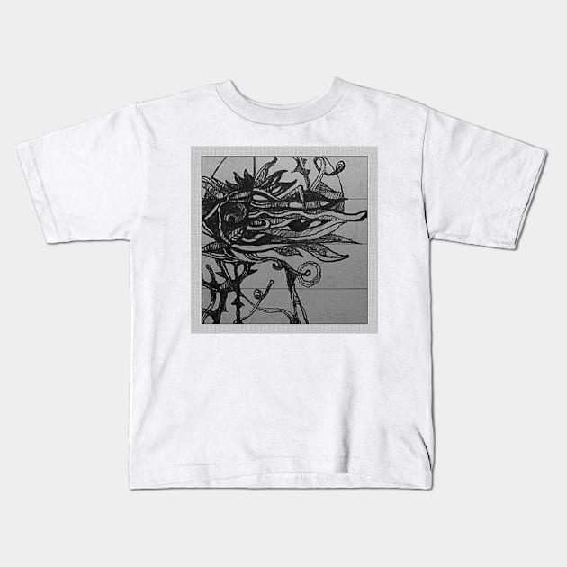 1 eye Kids T-Shirt by WiHO